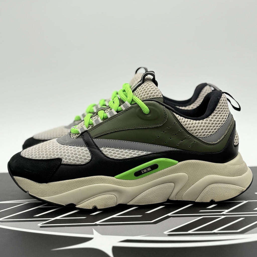 Size 43 (10 US) - Dior B22 Sneaker ' Khaki Pistachio ' | GREAT CONDITION!