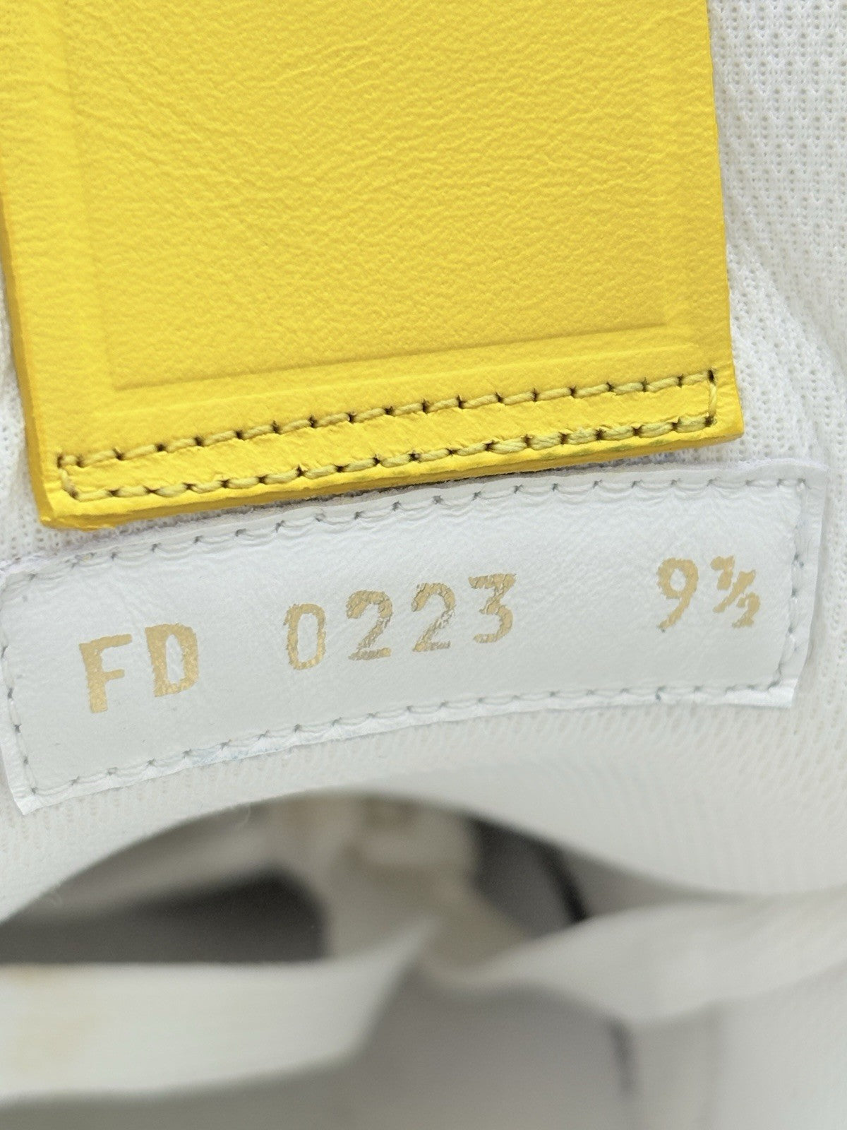 Size 9.5 LV (10.5-11 US) Louis Vuitton Trainer ' White Yellow ' | SUPER CLEAN!