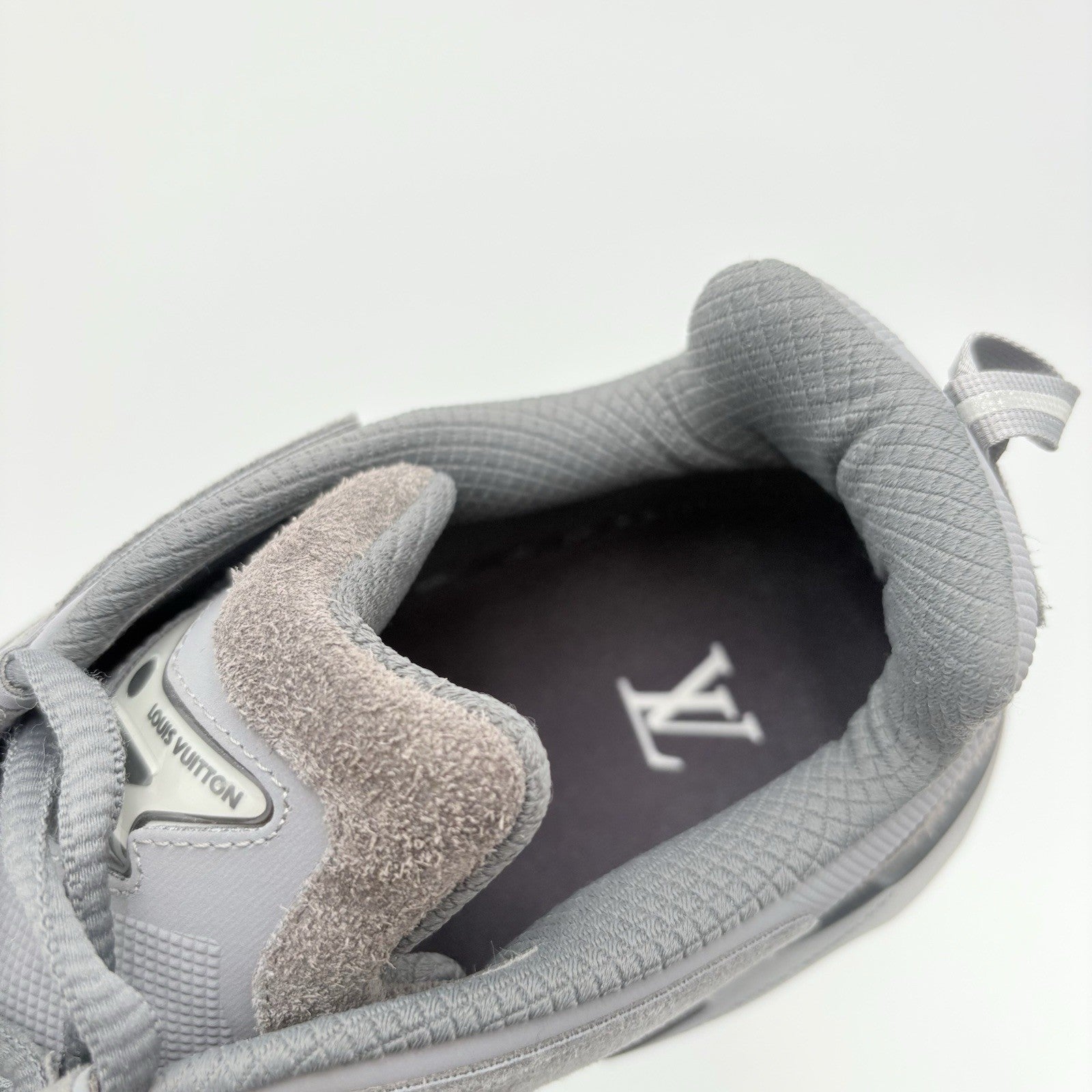 Size 12 LV (13-13:5 US) Louis Vuitton Tactic Runner ' Grey ' | SUPER CLEAN!