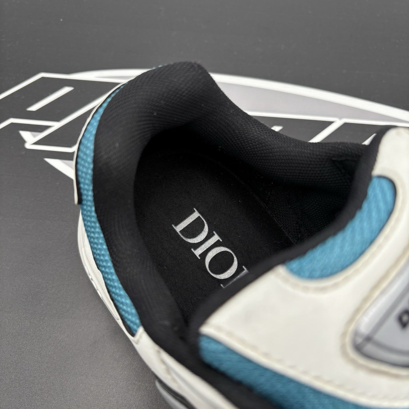 Size 42 (9 US) - Dior B30 Reflective Sneaker ' White Blue ' | GREAT CONDITION!