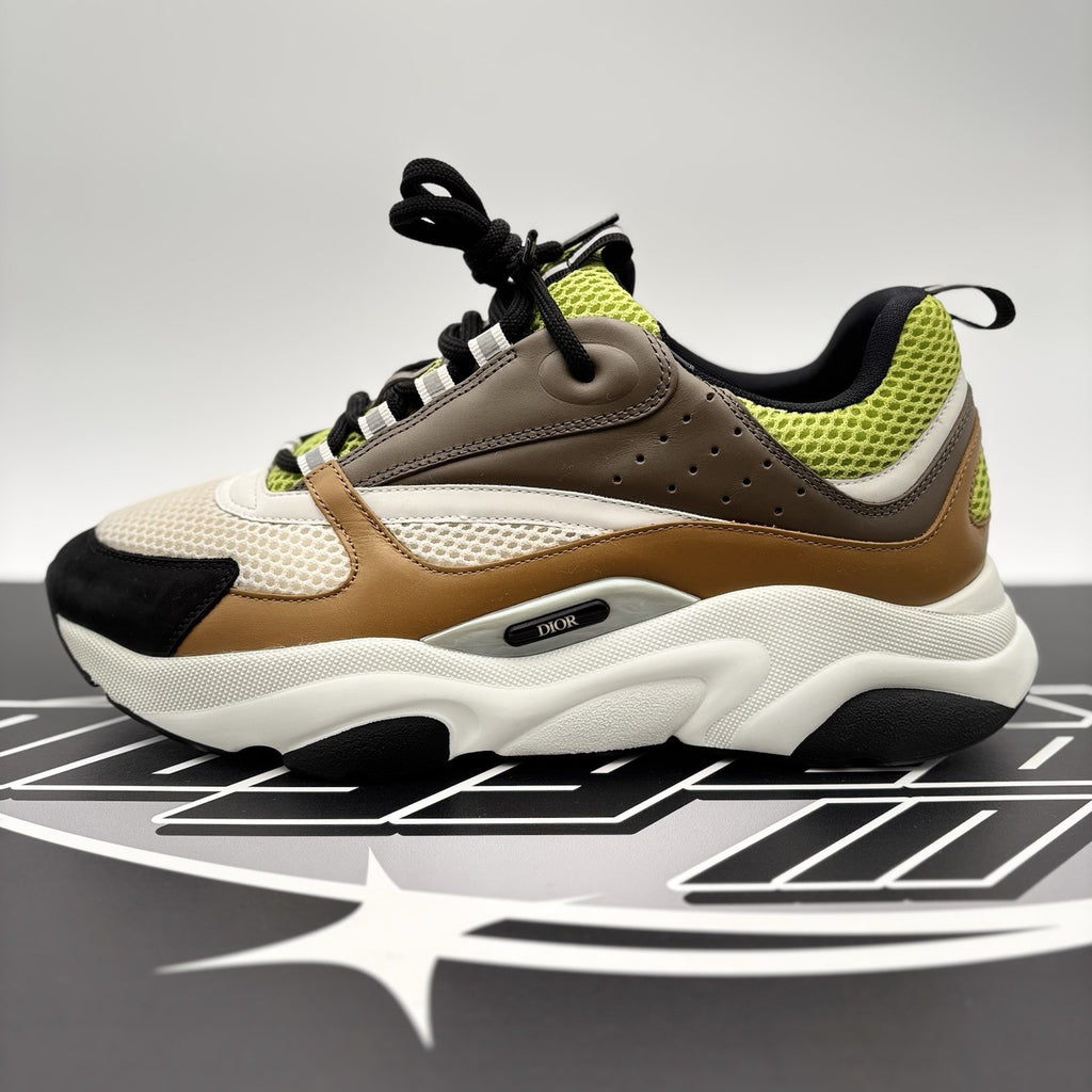 Size 45 (US 12) - Dior B22 Sneaker ' Brown, Kaki ' | GOOD CONDITION!