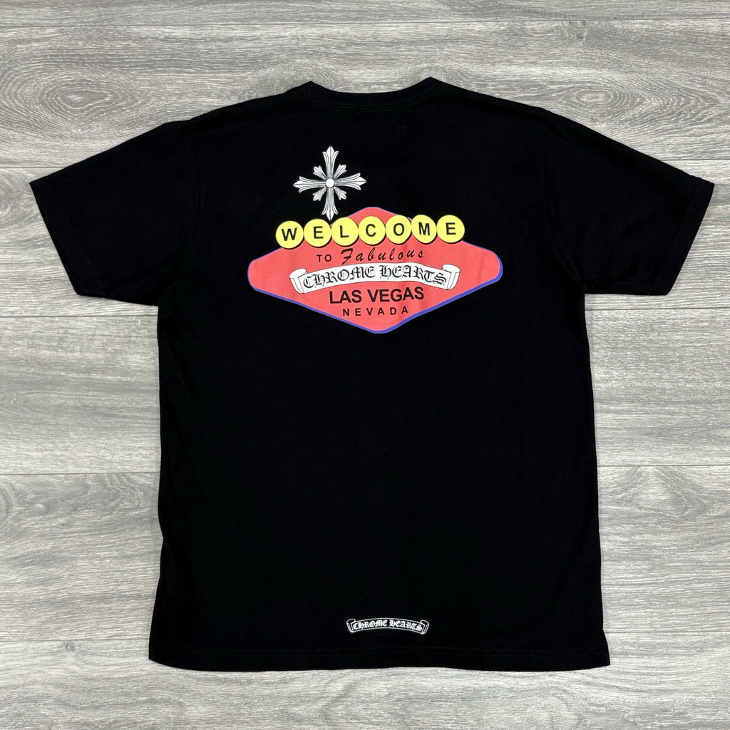 Size L - Chrome Hearts Las Vegas Exclusive T-Shirt ' Black ' | WORN ONCE!
