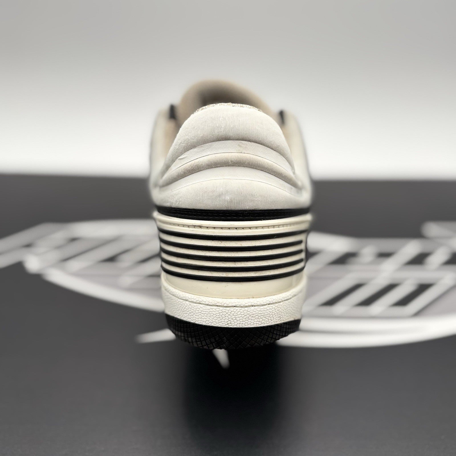 Size 10 G ( 10.5 US) - Gucci Basket ‘ White, Black ‘