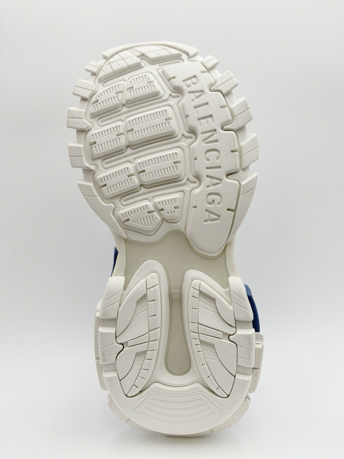 Size 40 (7 US) - Balenciaga Track LED Sneaker ' White Blue ' | BRAND NEW!