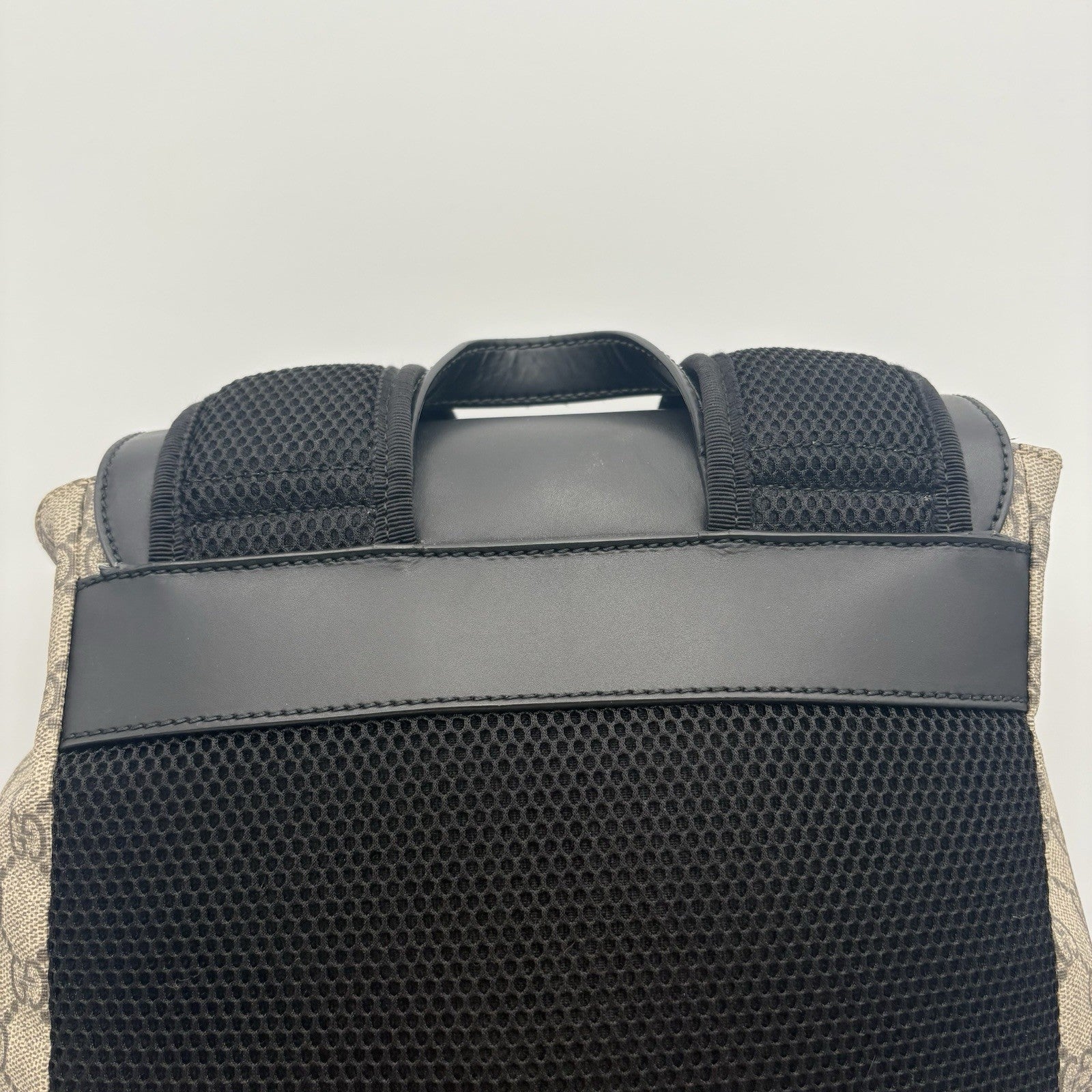 Gucci Soft Monogram GG Supreme Backpack ' Black Brown ' | GOOD CONDITION!