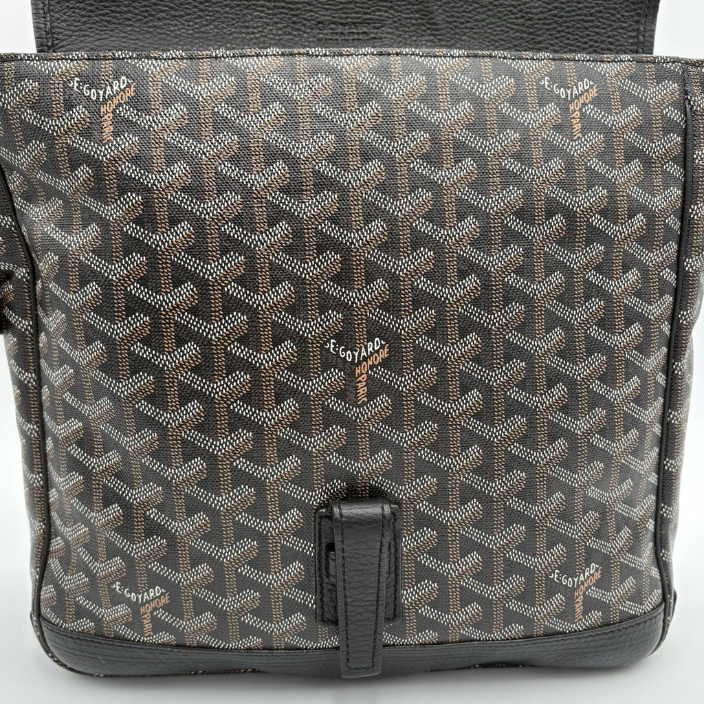 Goyard Messenger Grand Bleu Bag ' Black Brown ' | GREAT CONDITION!