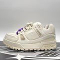 Size 9 LV (10-10.5 US) - Louis Vuitton Maxi Trainer ' White '