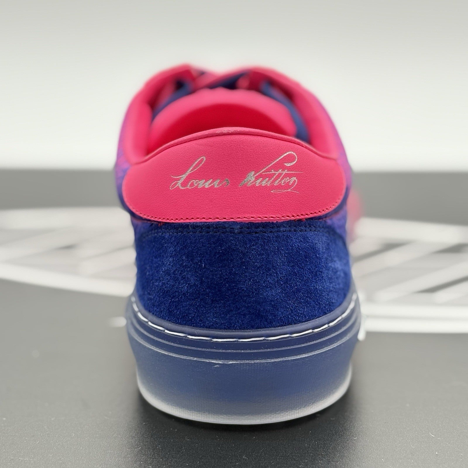 Size 7 LV (8-8.5 US) Louis Vuitton Ollie Richelieu ' Pink ' | ONLY TRIED ON!