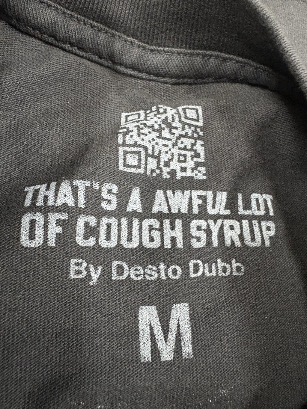 Size M - That’s A Awful Lot Of Cough Syrup X Persona T-Shirt ' Black ' | NEW!