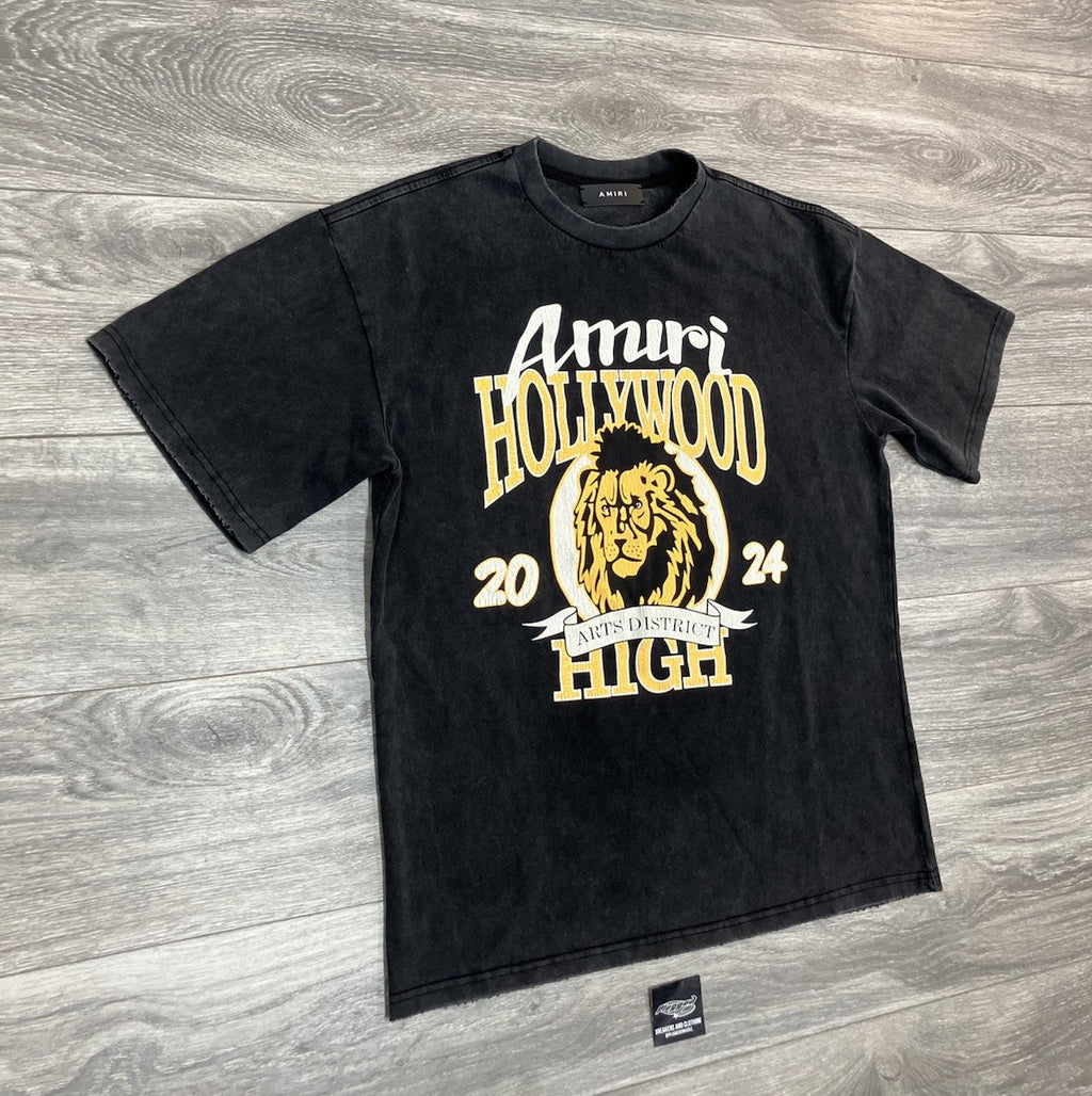 Size Small - Amiri Hollywood High T-Shirt ' Black ' | WORN 1-3X