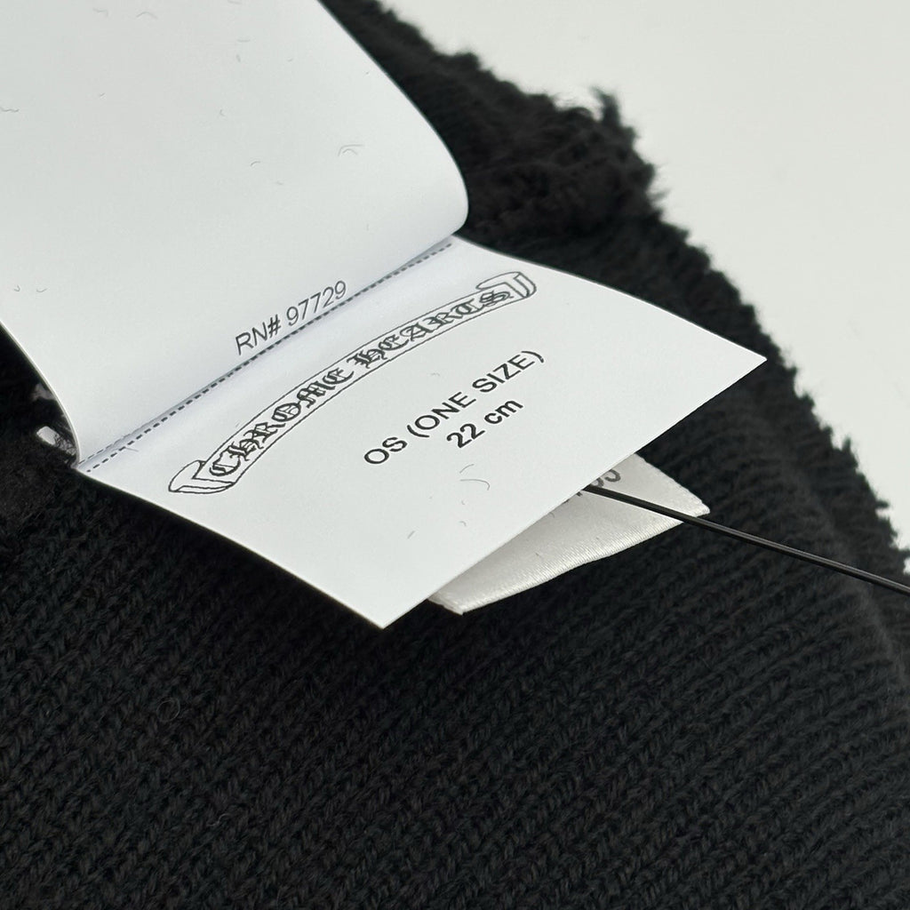 Chrome Hearts CH Logo Beanie ' Black White ' | BRAND NEW!