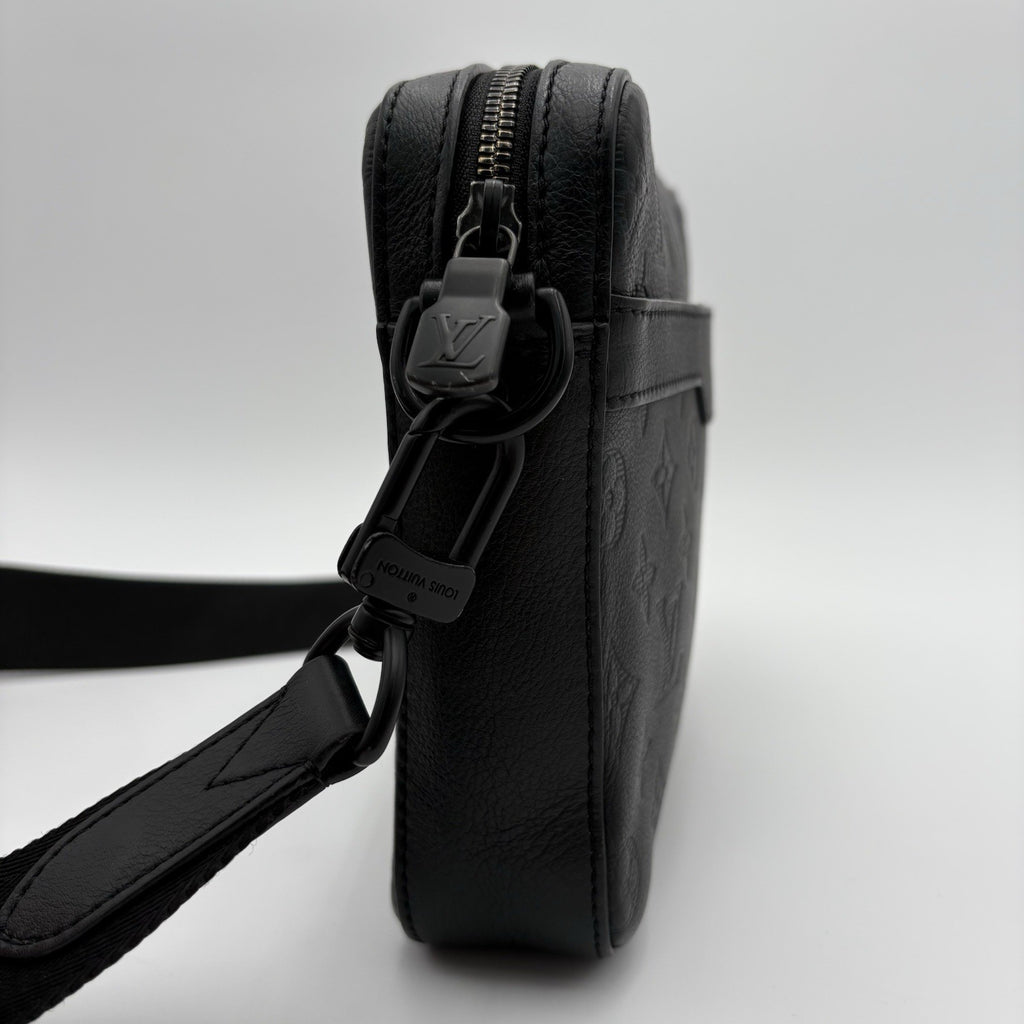 Louis Vuitton Messenger Bag Monogram Shadow ' Black ' | SUPER CLEAN!