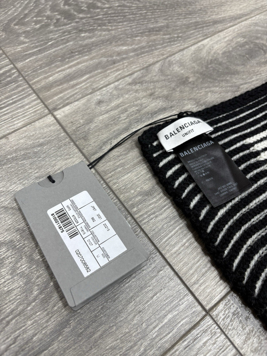 Balenciaga Logo Printed Wool Scarf | NEW!