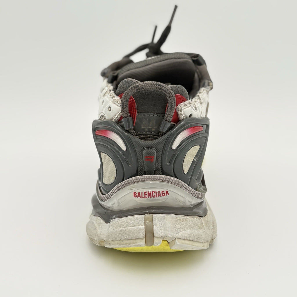 Size 44 (11 US) - Balenciaga Runner ' Black White Red Fluo Yellow ' | GOOD COND!