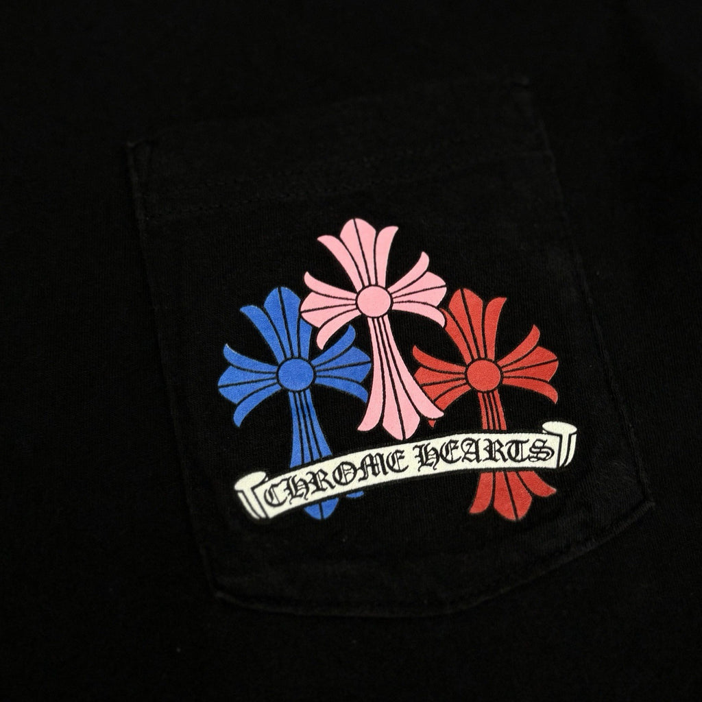 Size M - Chrome Hearts Multi Cross Cemetery T-Shirt ' Black ' | SUPER CLEAN!