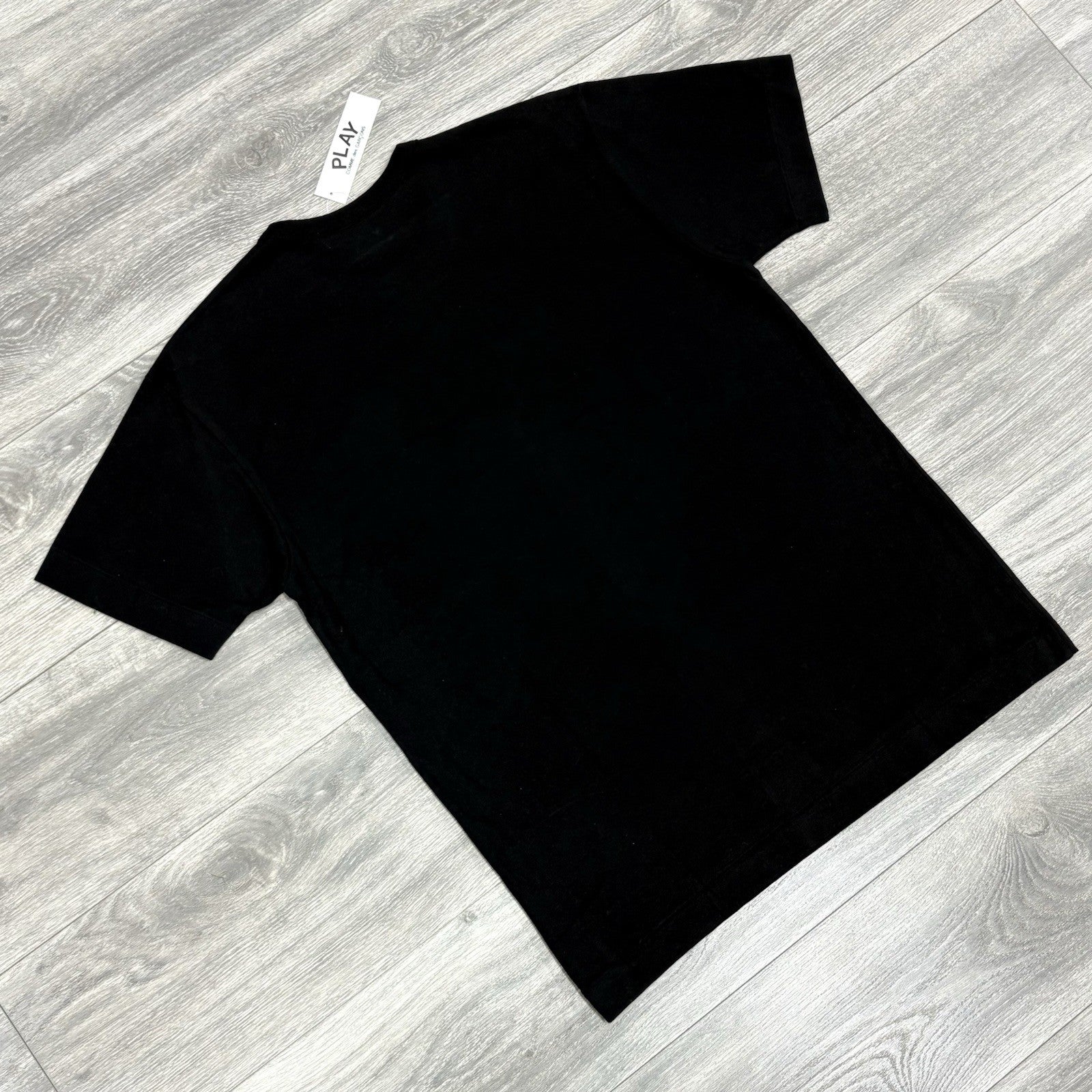 Size XL - Comme Des Garçons Play T Shirt ' Black Gold ' | NEW!