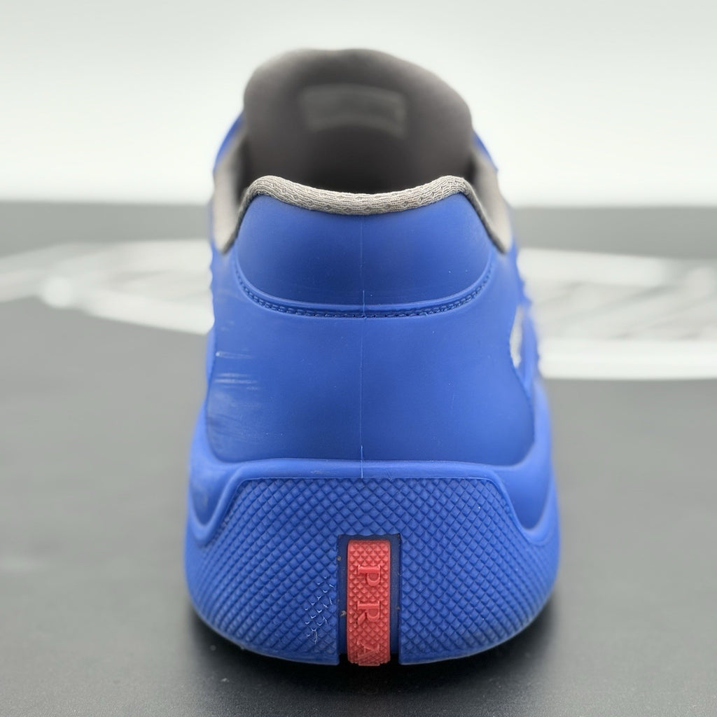 Size 44 (11 US) - Prada America's Cup Soft Rubber ' Blue ' | GREAT CONDITION!