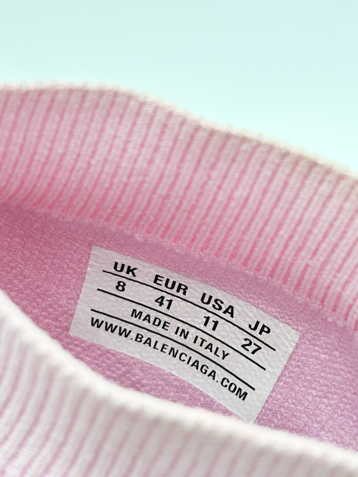 Size 41 - Balenciaga Speed 2.0 Logo All Over ' Pink ' | GREAT CONDITION!