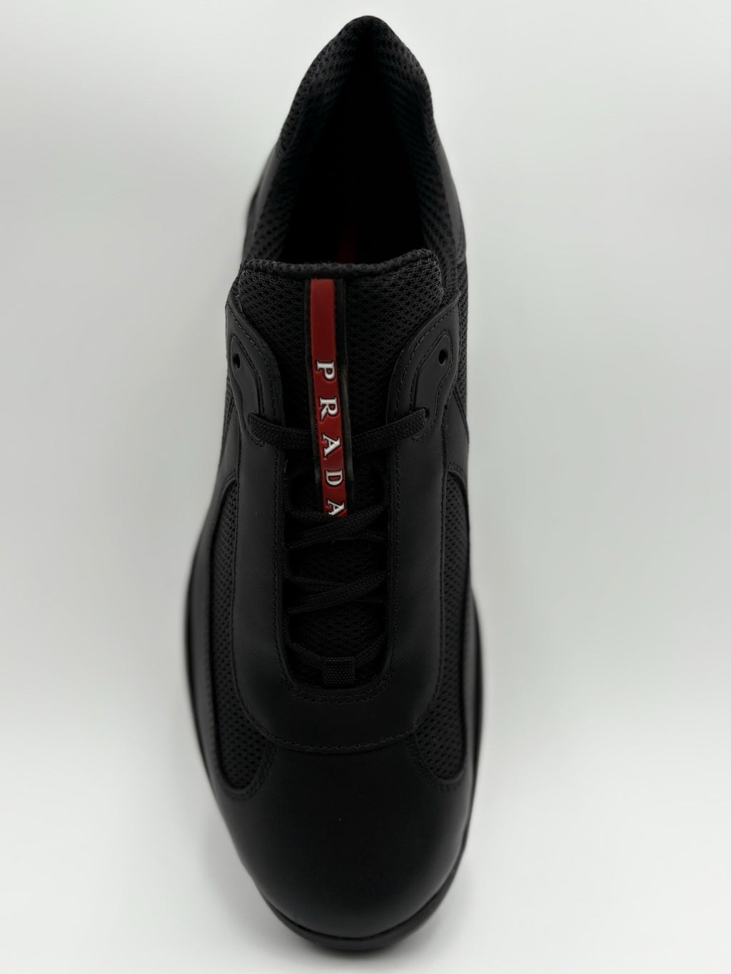 Size 8 UK (9 US) - Prada Americas Cup ' Black ' | EXCELLENT CONDITION!