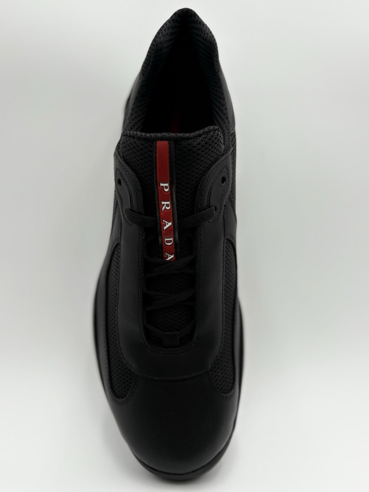 Size 8 UK (9 US) - Prada Americas Cup ' Black ' | EXCELLENT CONDITION!