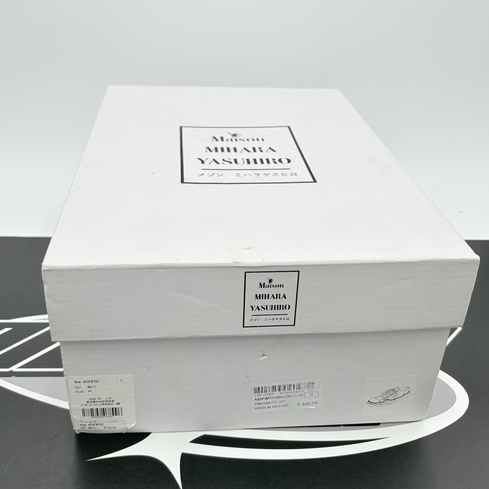 Size 44 (11 US) Maison Mihara Yasuhiro OG Sole Canvas ' Multi Color '