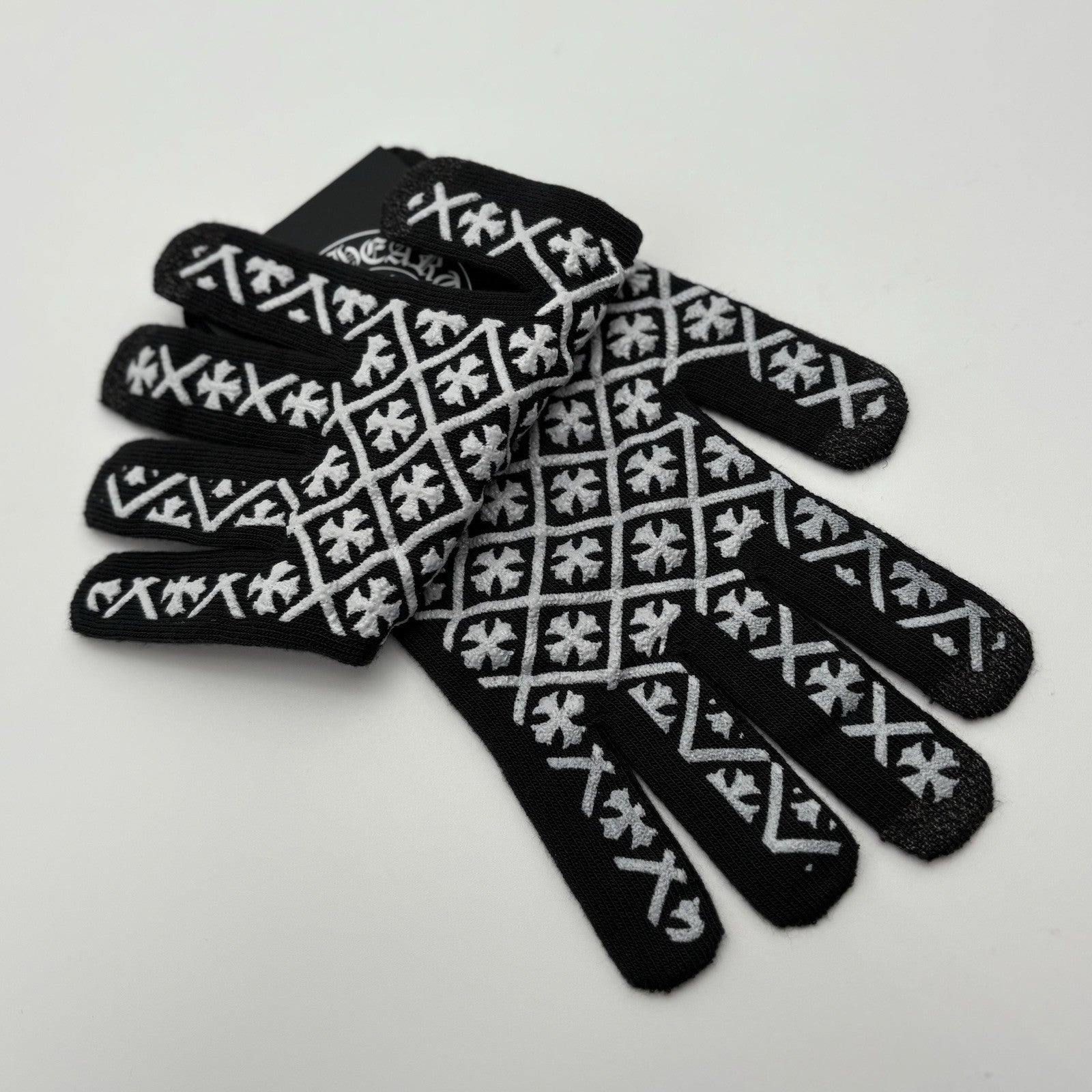 Size Medium - Chrome Hearts Work Gloves ' Black ' | BRAND NEW!