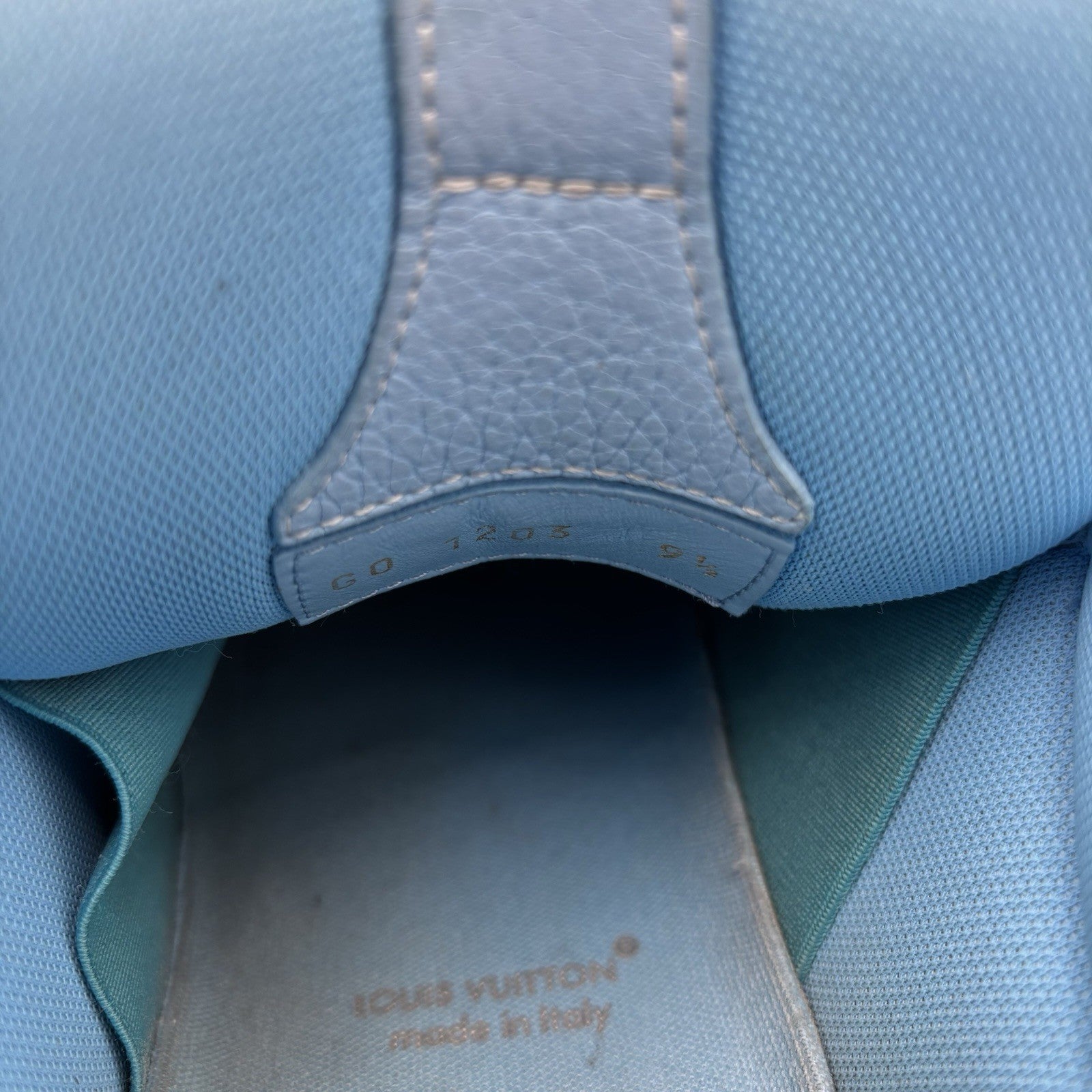 Size 9.5 LV (10.5-11 US) Louis Vuitton Skate ' Sky Blue ' | GOOD CONDITION!