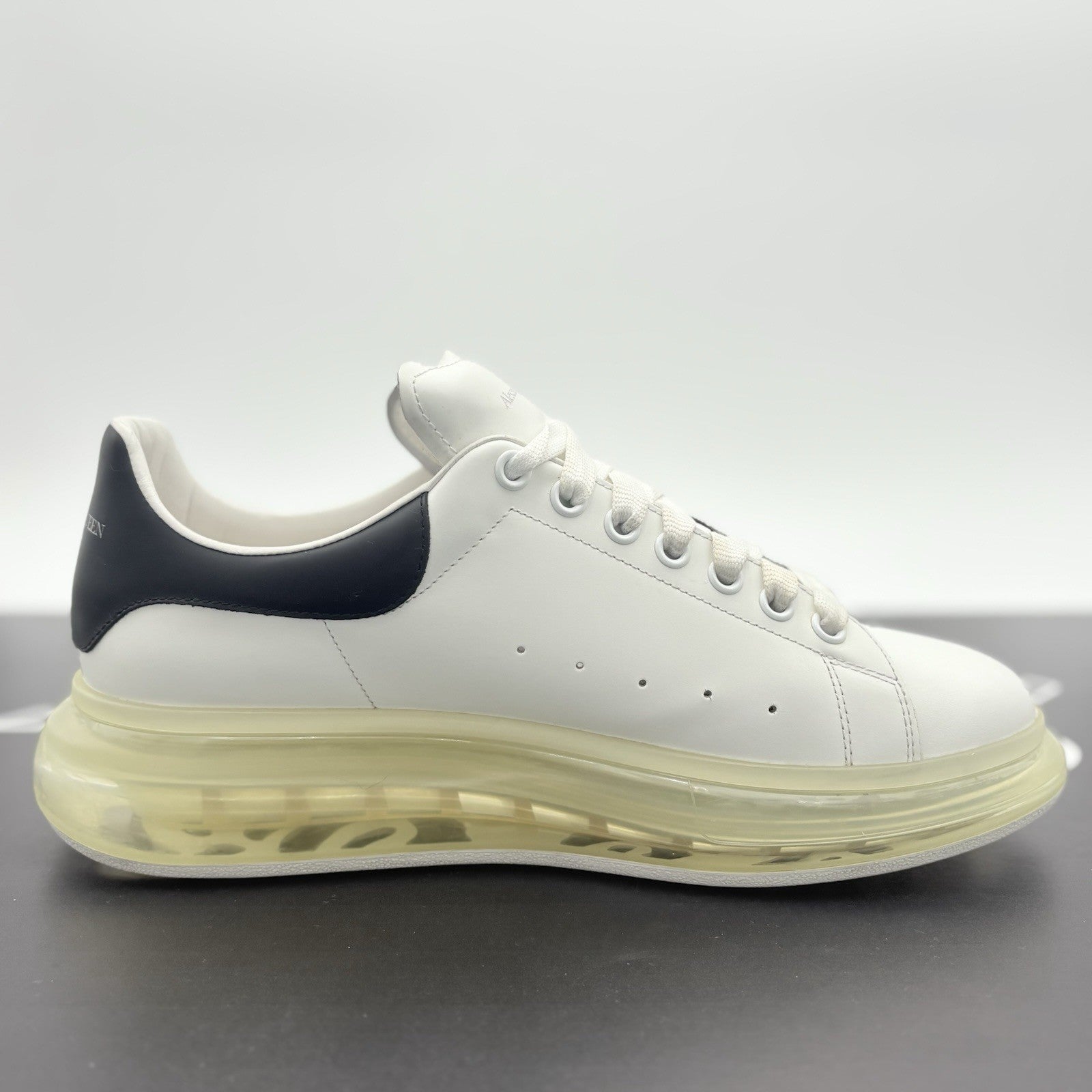 Size 45 (12 US) - Alexander McQueen ' White Black ' | GOOD CONDITION!