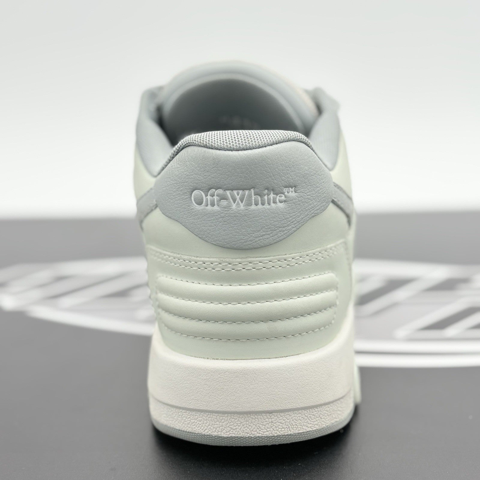 Size 41 (8 US) Off-White Out Of Office ' Mint Grey ' | GREAT CONDITION!