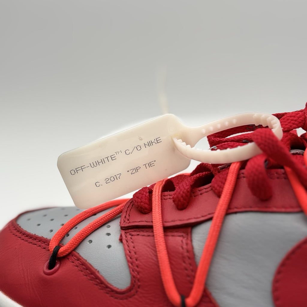 Size 9.5 - Nike Dunk Low x OFF-WHITE 2019 ' University Red ' | GREAT CONDITION!