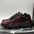 Size 7 UK (8 US) - Prada Americas Cup ' Maroon Black ' | SUPER CLEAN!