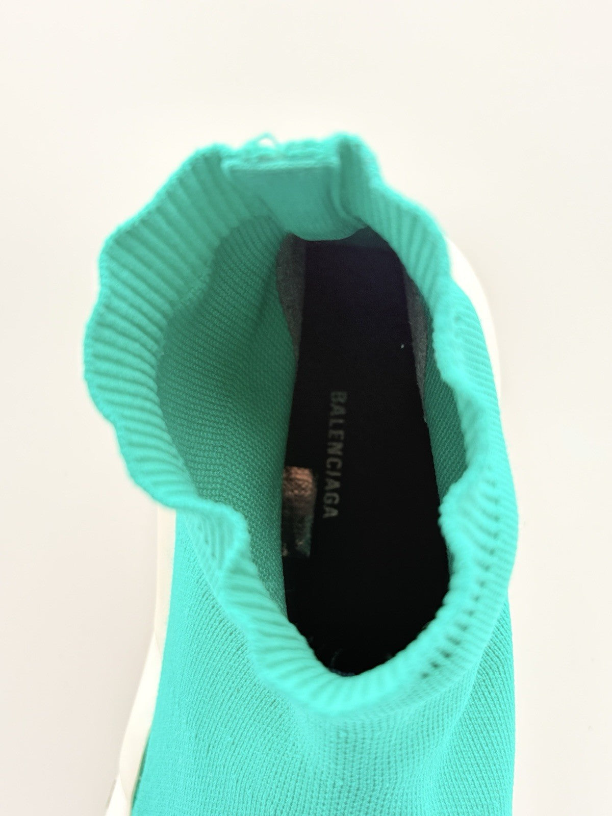 Size 44 (11 US) - Balenciaga Speed Trainer ' Turquoise ' | GREAT CONDITION!