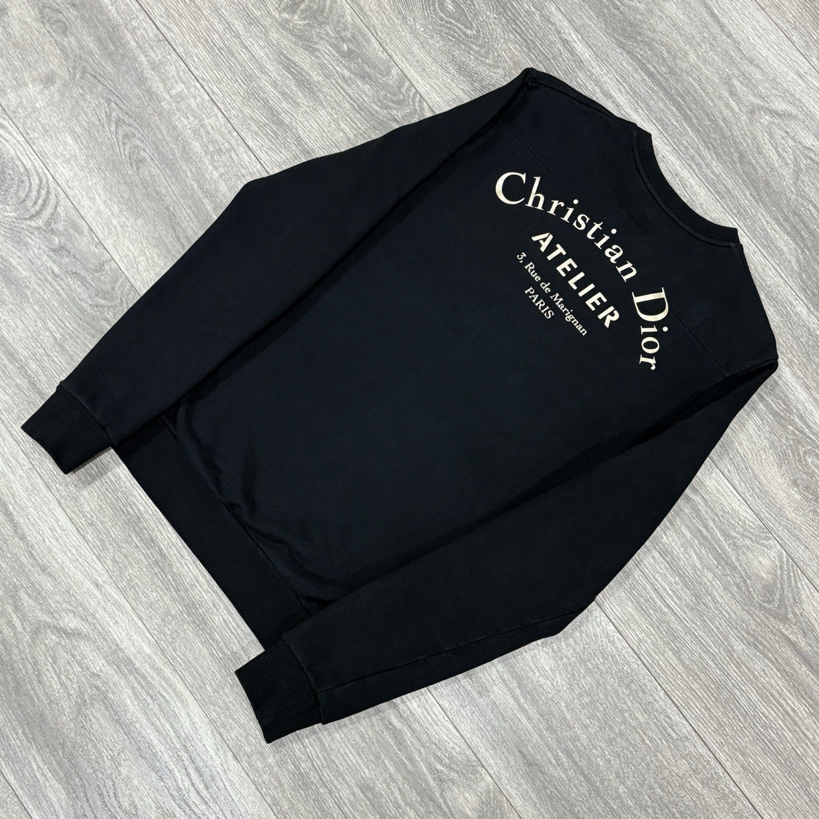 Size XS - Dior Homme Atelier Sweatshirt ' Black ' | SUPER CLEAN!