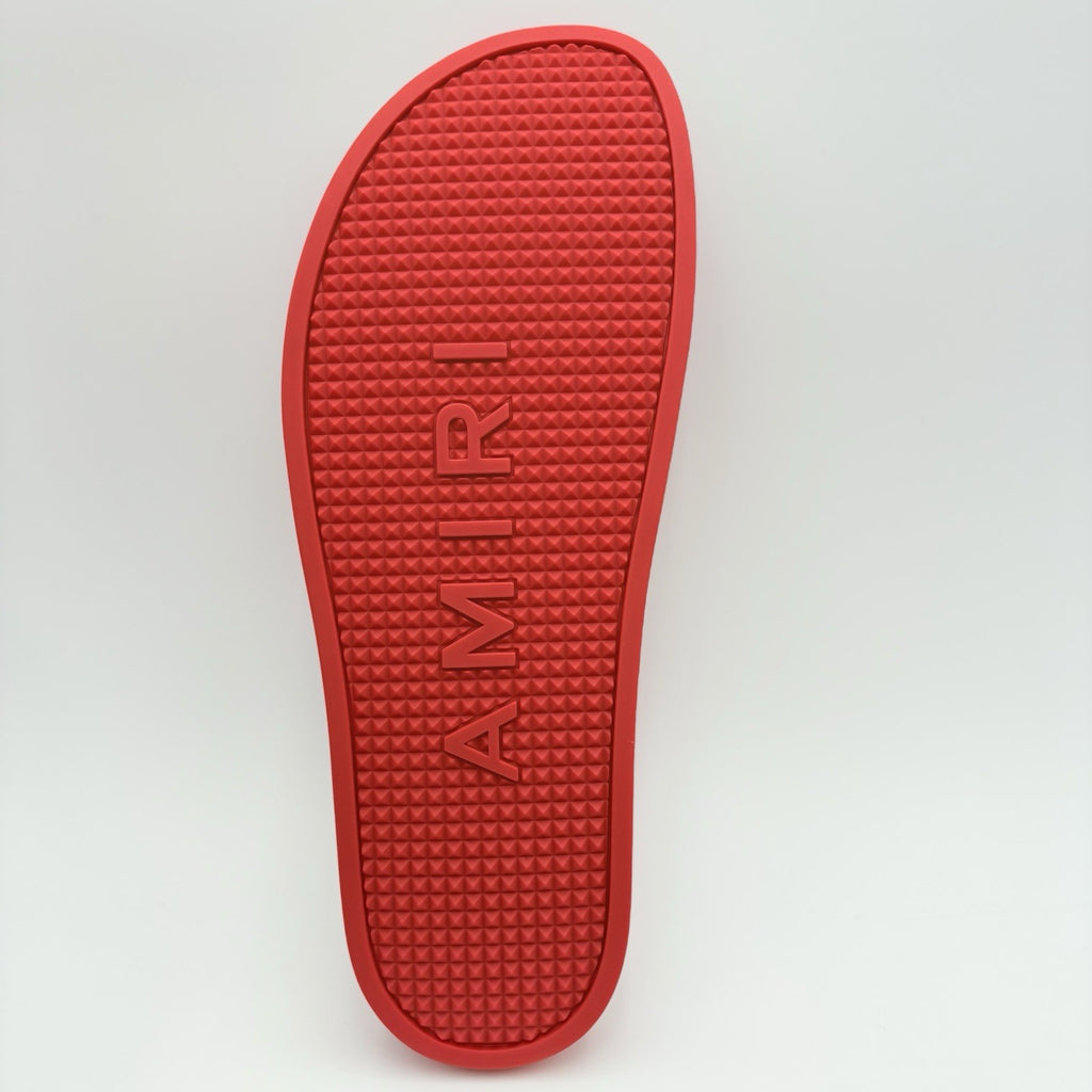 Size 45 - Amiri Logo Slides ' Red ' | BRAND NEW!