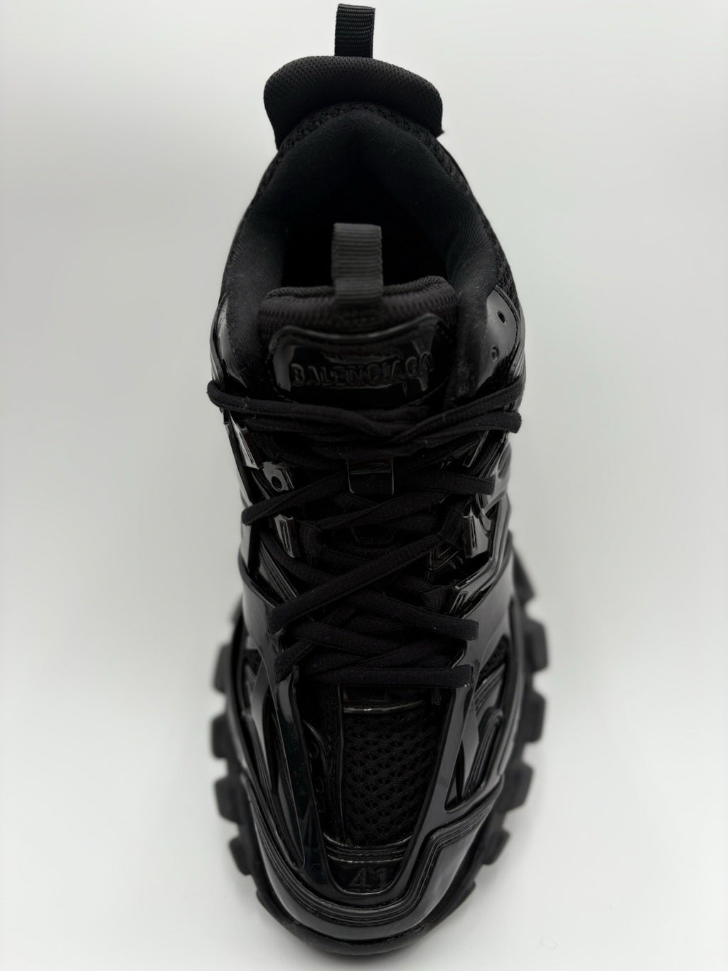 Size 41 (8 US) Balenciaga Track Sneaker ' Black Patent ' | GOOD CONDITION!
