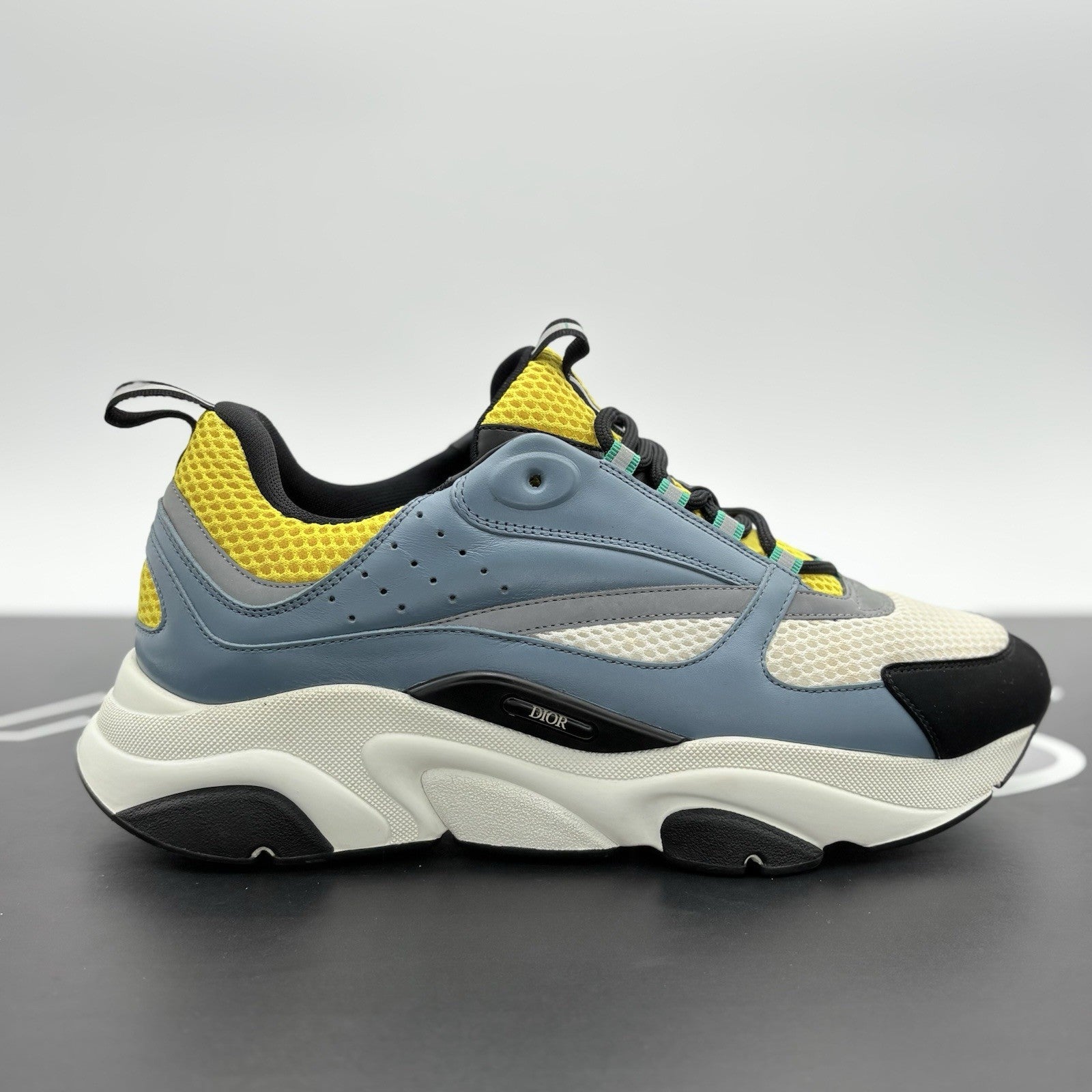 Size 45 (12 US) - Dior B22 Sneaker ' Blue Yellow ' | SUPER CLEAN!