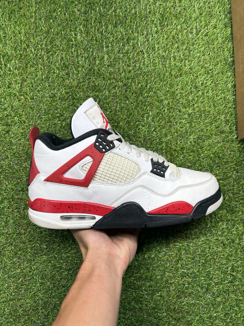 Size 10 - Jordan 4 Retro Mid Red Cement | GOOD CONDITION!