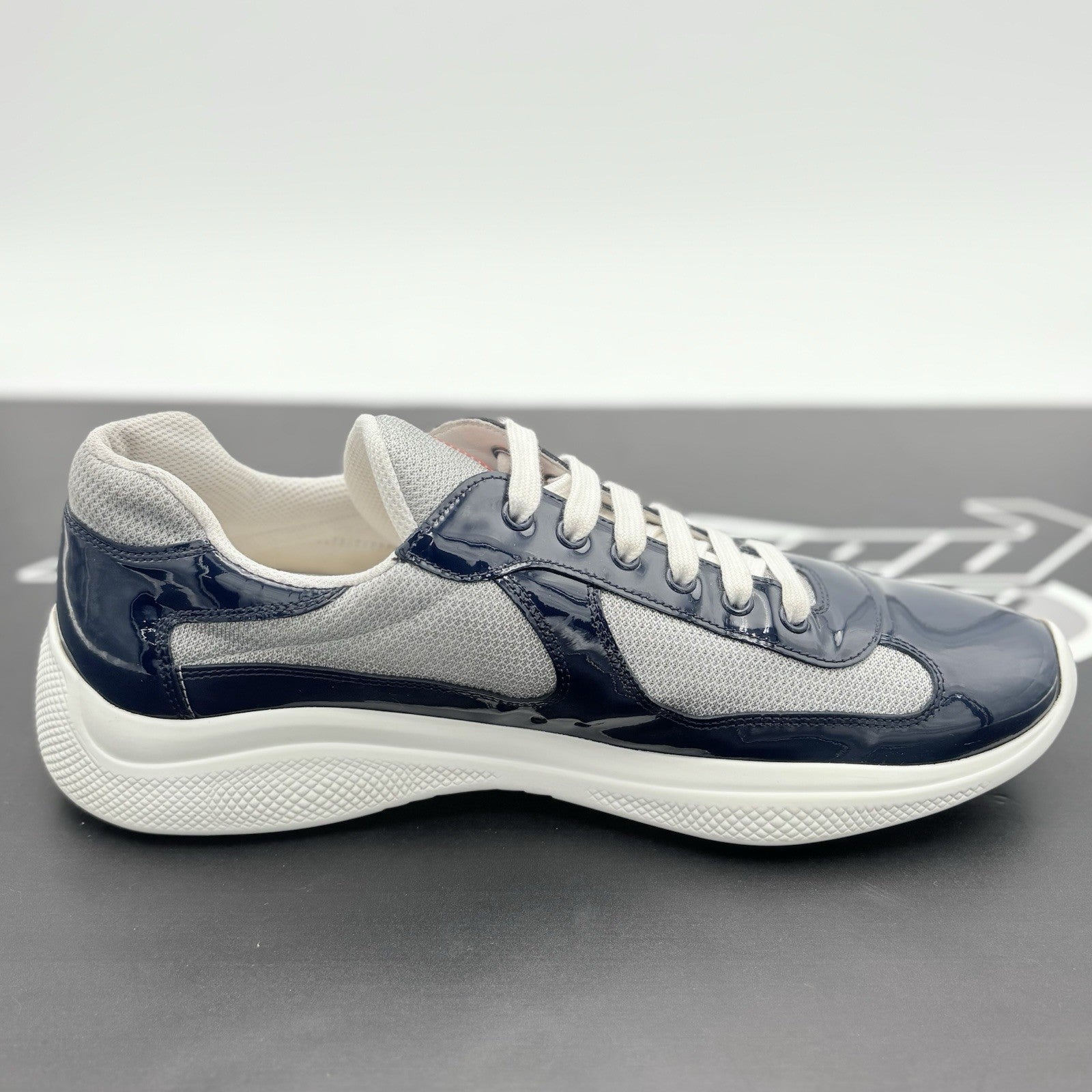 Size 11 UK (12 US) - Prada Americas Cup ' Blue White ' | GOOD CONDITION!