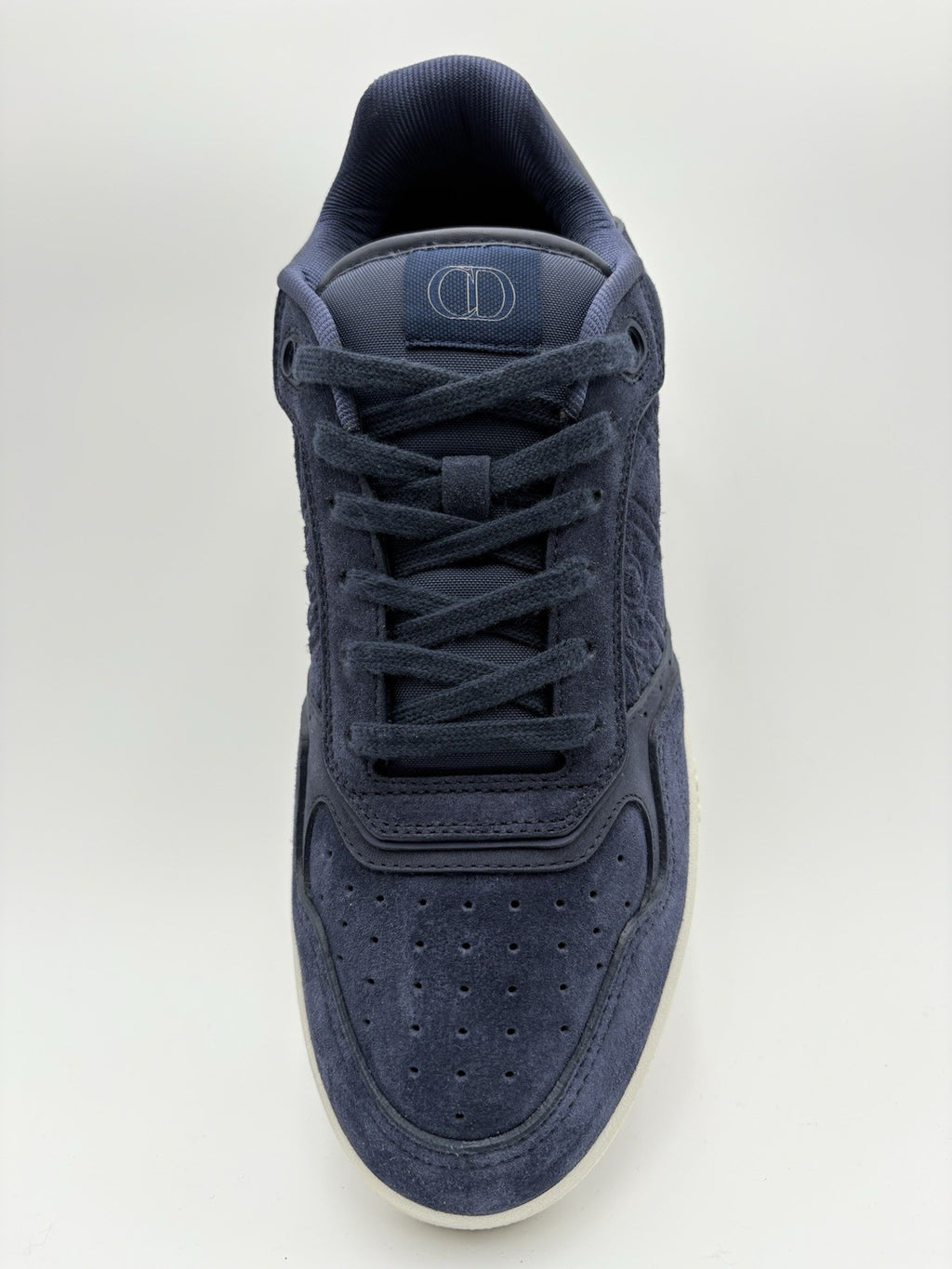 Size 44 (11 US) - Dior B27 Low ' Navy Blue Suede ' | ONLY WORN ONCE!