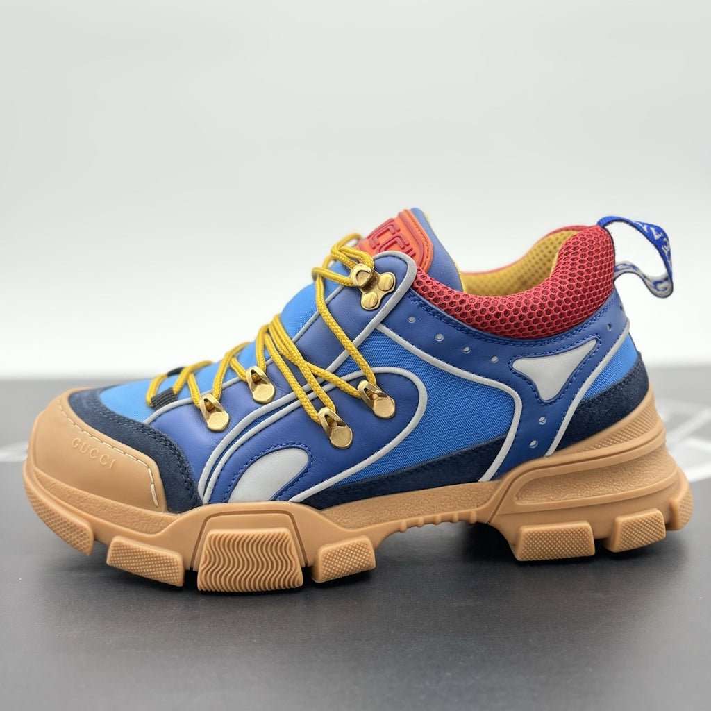 Size 7 G (7.5 US) - Gucci Flashtrek ' Blue Gum ' | GREAT CONDITION!