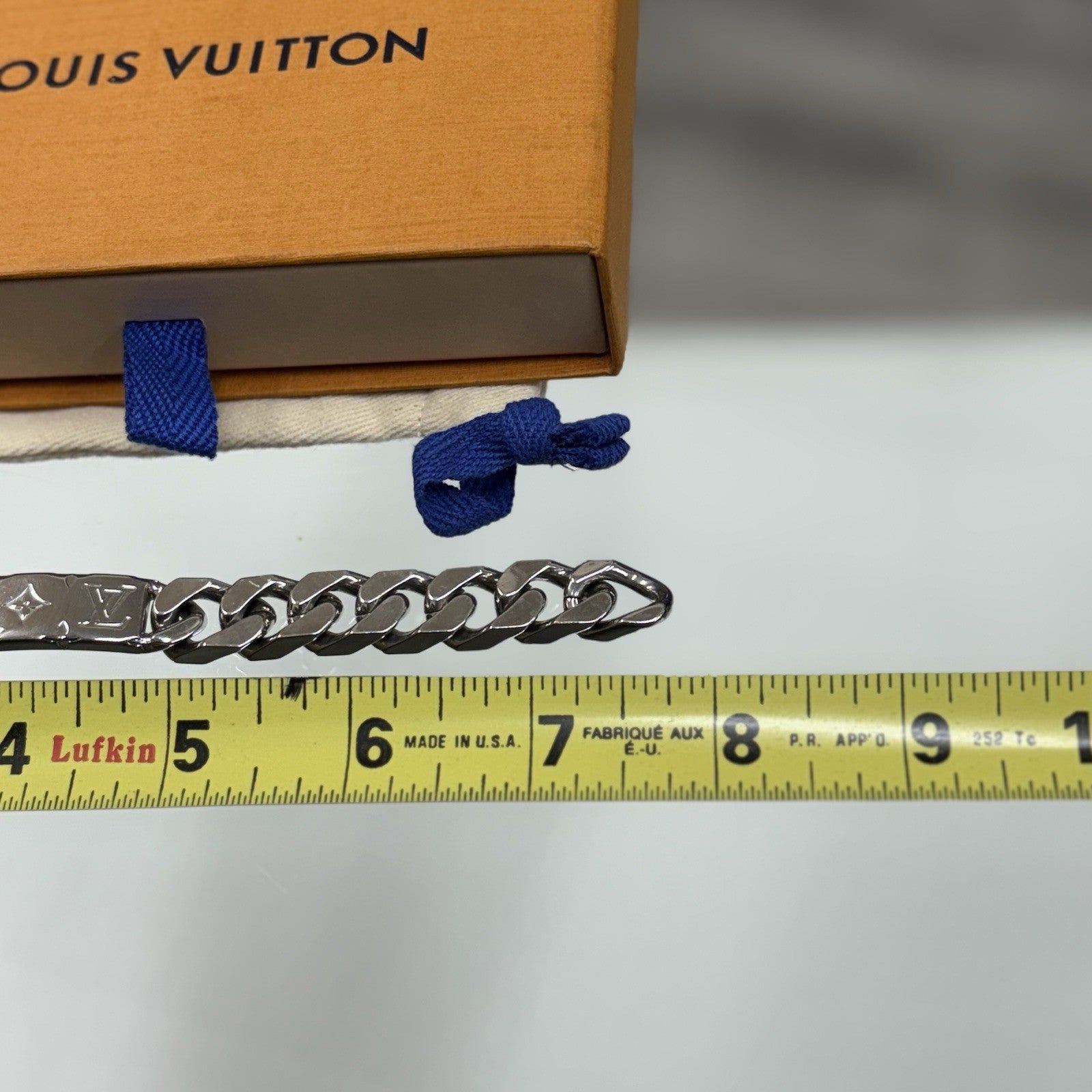 Louis Vuitton Monogram Chain Bracelet | WORN 1-3x | SUPER CLEAN!