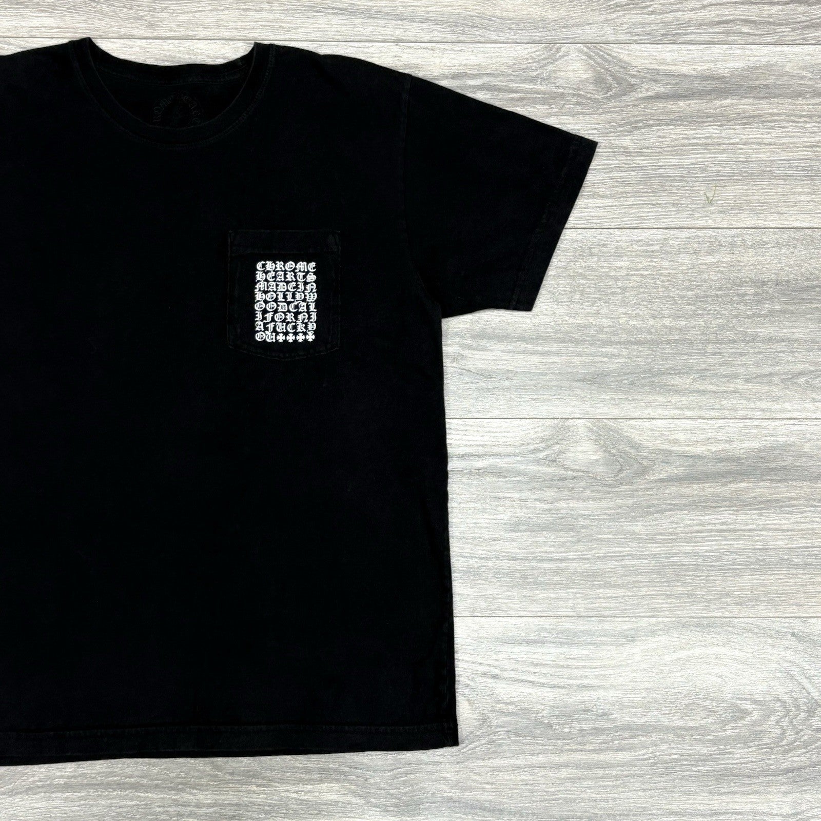 Size L - Chrome Hearts Multi Logo T-Shirt ' Black ' | GREAT CONDITION!