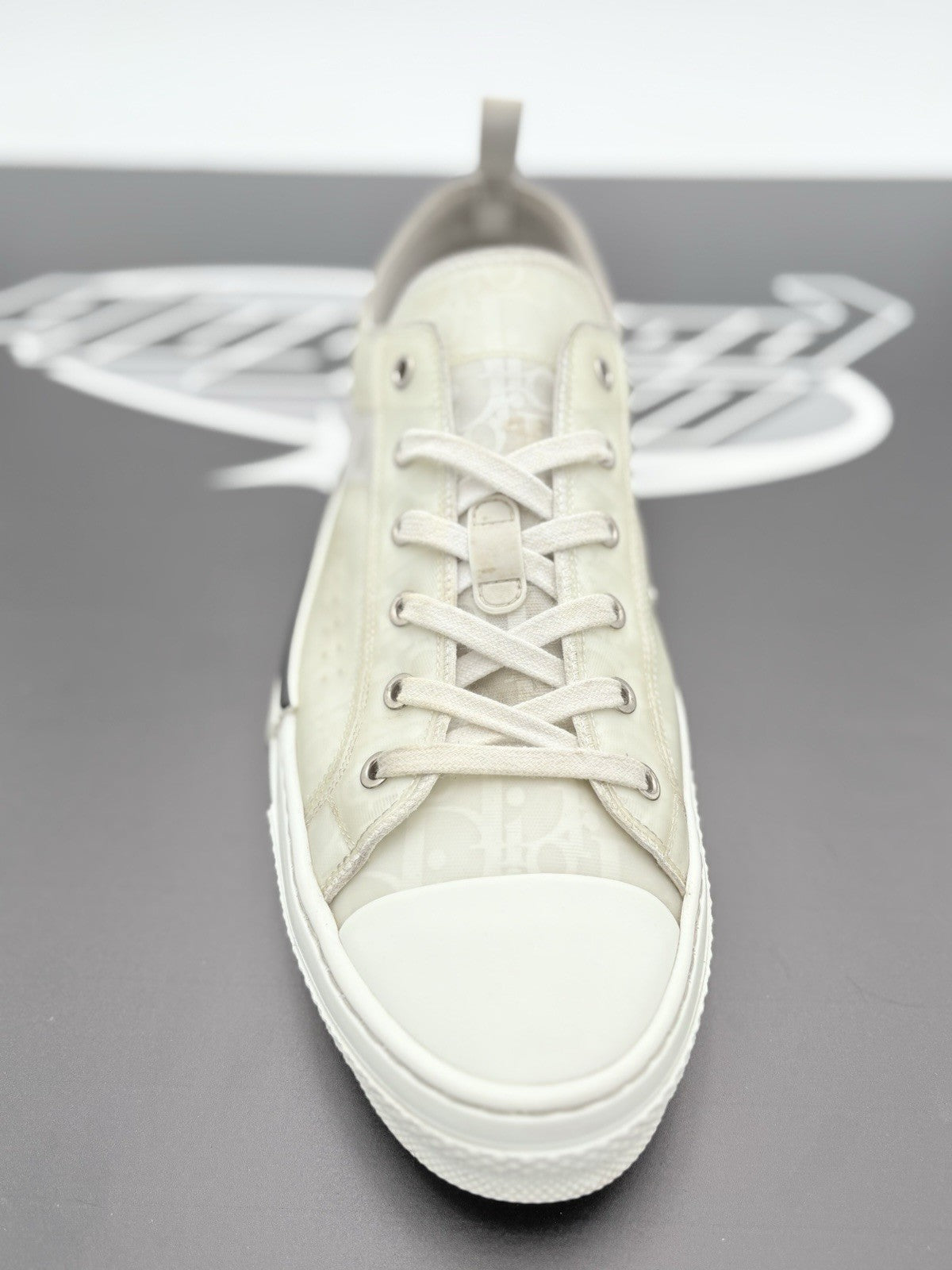 Size 46 (13 US) - Dior B23 Low ' White ' | GOOD CONDITION!