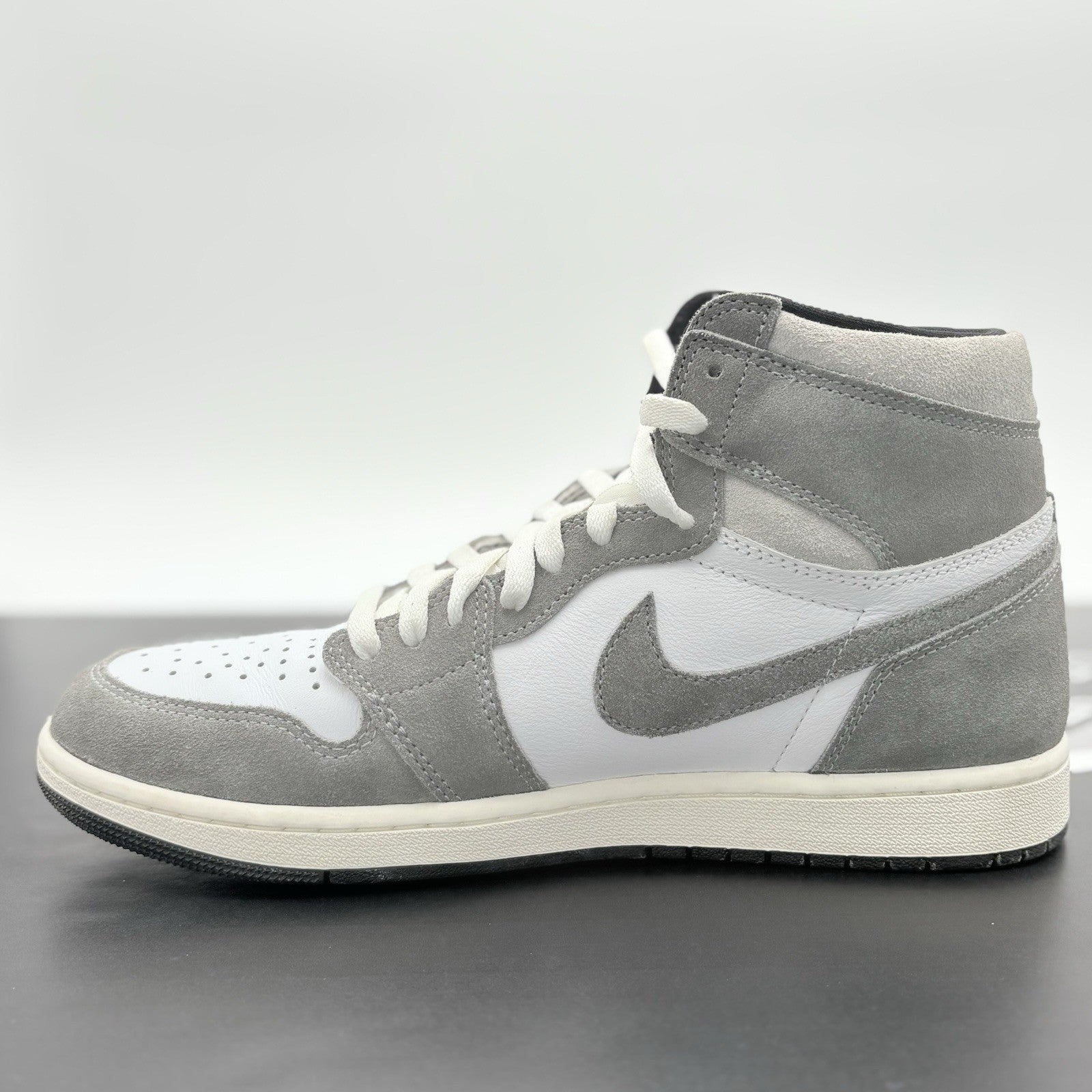 Size 10.5 - Air Jordan 1 Retro OG High ' Washed Black ' | ONLY WORN 1-3x