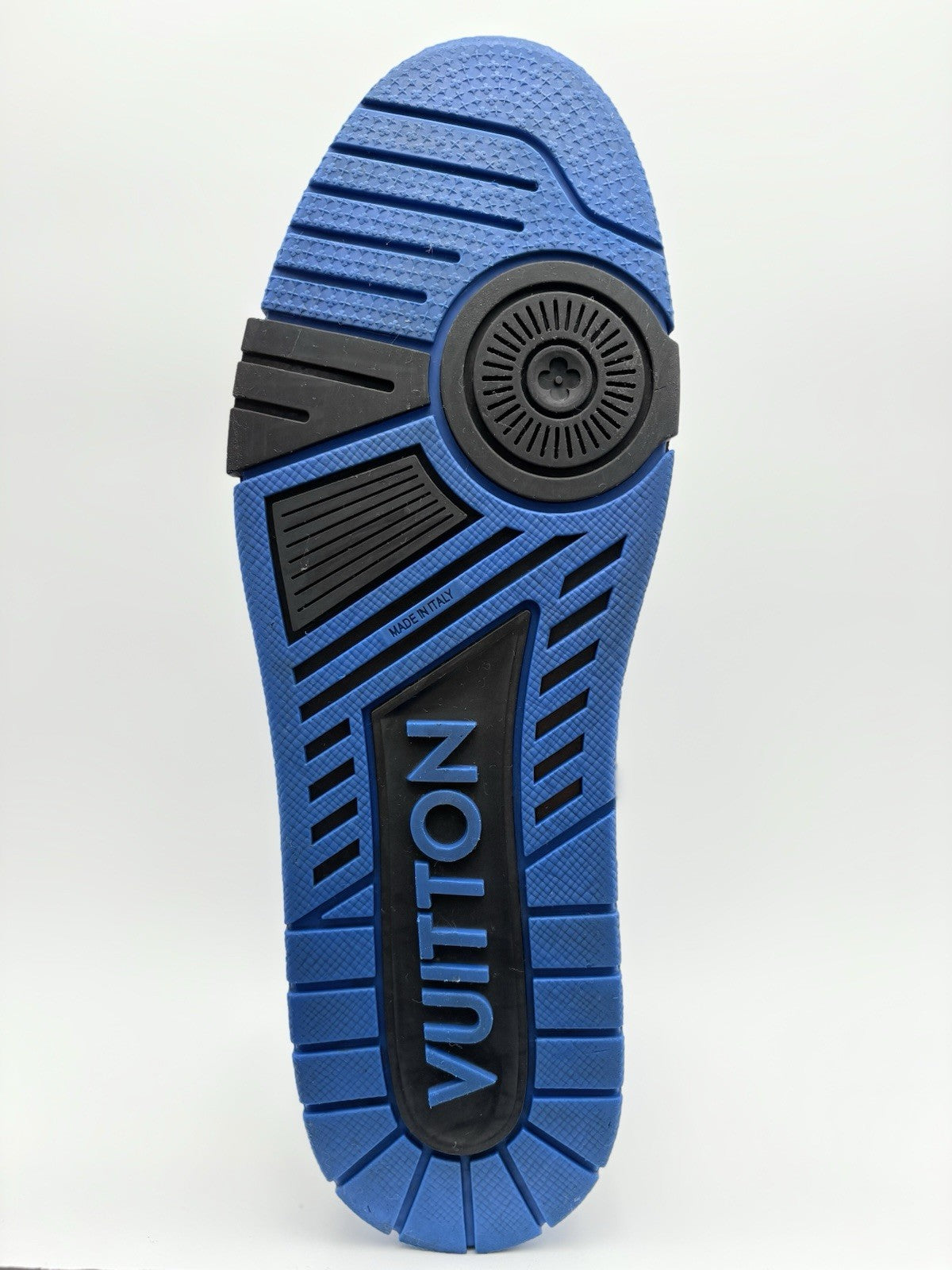 Size 11 LV (12-12.5 US) Louis Vuitton Trainer ' Black Blue ' | GREAT CONDITION!