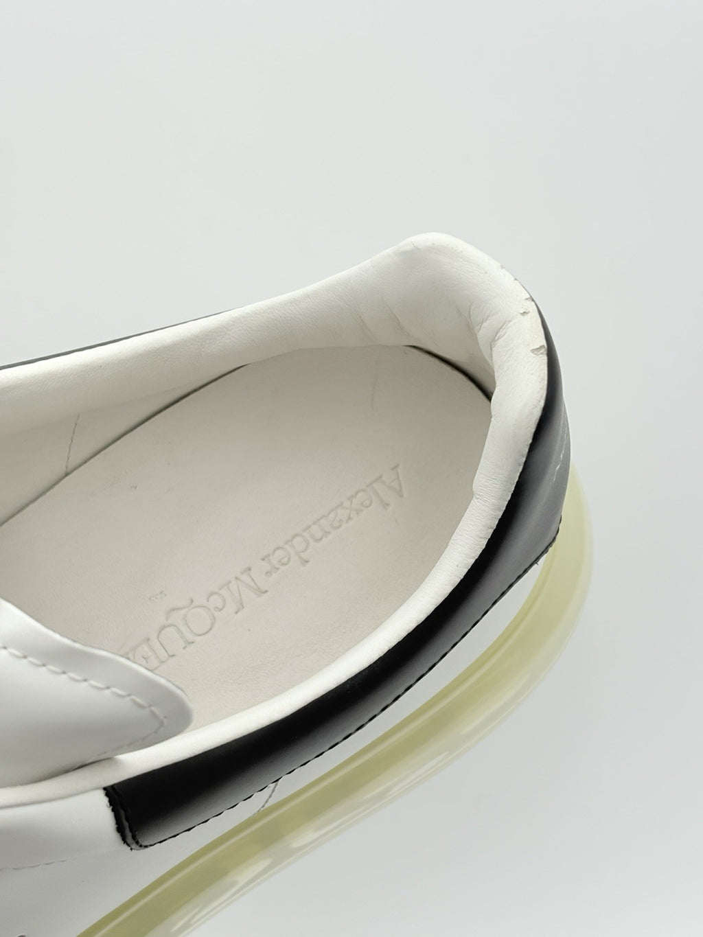 Size 45 (12 US) - Alexander McQueen ' White Black ' | GOOD CONDITION!