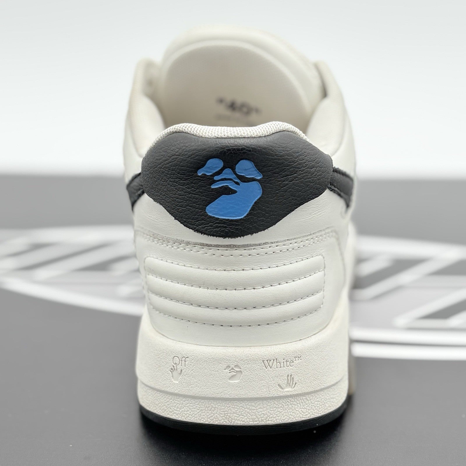 Size 40 (7 US) Off-White Out of Office ' White Black ' | GOOD COND!