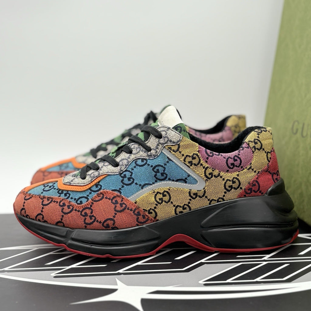 Size 8.5 G (9 US) - Gucci Rhyton GG Monogram ' Multicolor ' | GOOD CONDITION!