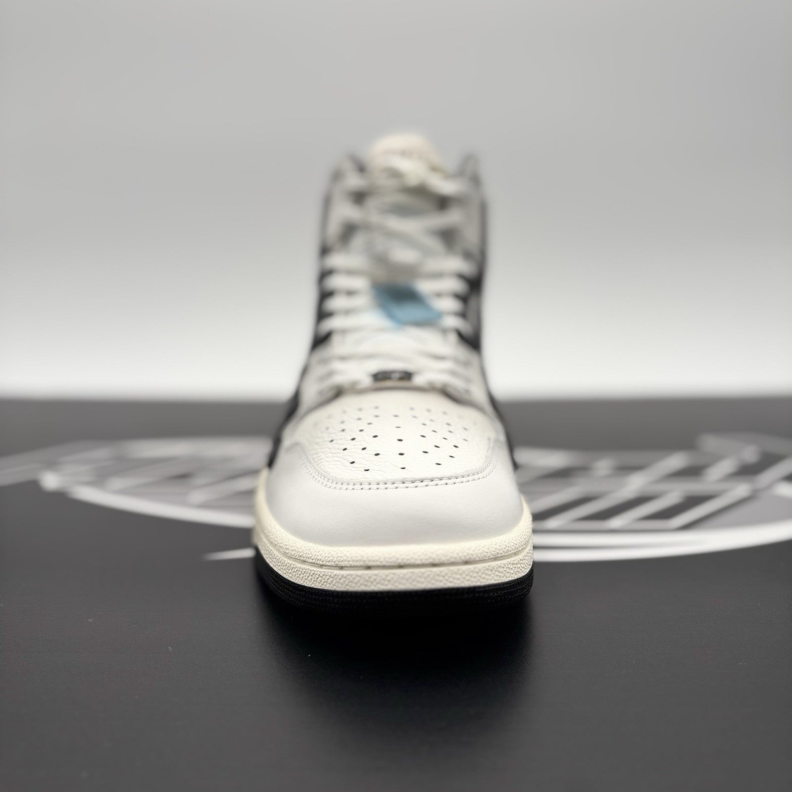 Size 42 (US 9) - Amiri Skel High Top Sneakers ' Black, White ' | NEW!