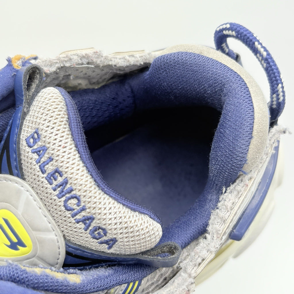 Size 41 (8 US) - Balenciaga Runner ' White Blue Yellow ' | GOOD CONDITION!